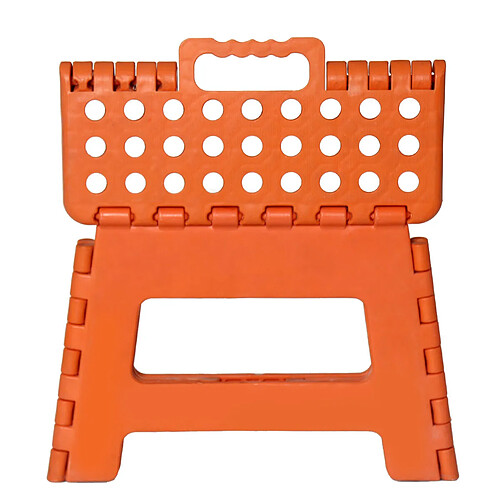 Tabouret Pliant Alexandra House Living Orange 32 x 22 x 25 cm