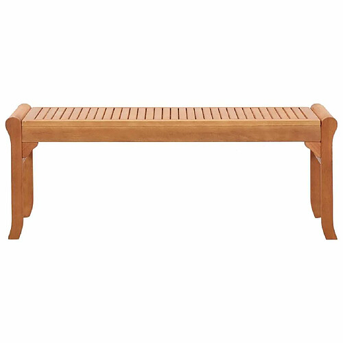 Maison Chic Banc de jardin | Chaise de jardin 2 places 120 cm Bois d'eucalyptus solide -GKD32672