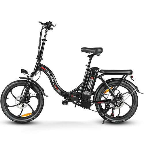 Vélo électrique SAMEBIKE CY20-IT - moteur 350W batterie 36V13AH autonomie 35KM freins à disque mécaniques - Noir