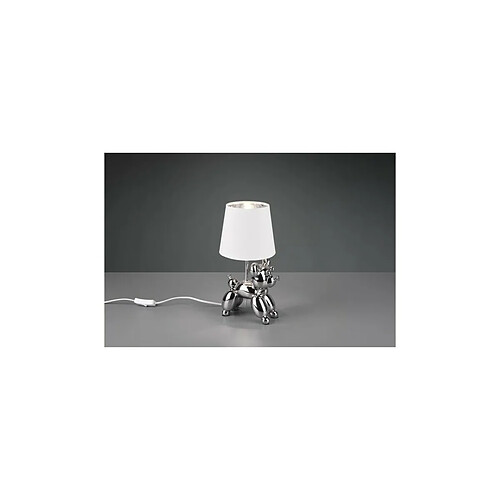 REALITY Lampe Bello Argent 1x40W E14