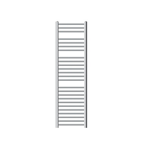 LuxeBath Radiateur de salle de bain Sahara Raccord latéral chauffe-serviettes Chrome 40 x 150 cm