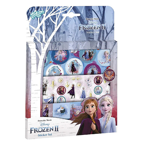 Otto Simon 655-0692 - Set d'autocollants Disney Frozen II