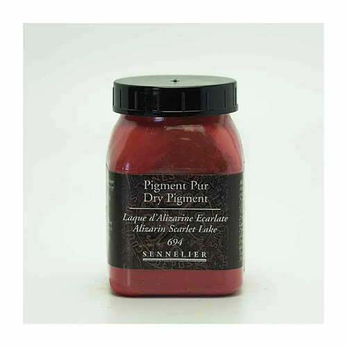 Raphael Pigment pour création de peinture - pot 70 g - Laque d'Alizarine écarlate