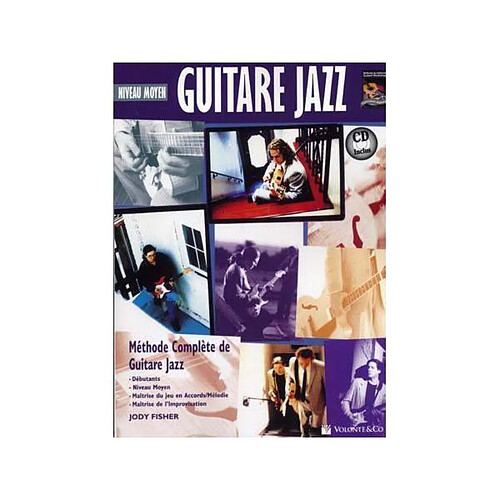 Volonte&Co Guitare Jazz Niveau Moyen Tab CD