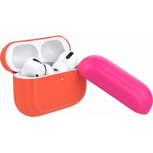 PURO Coque de protection avec Capuchon pour AirPods Pro Orange