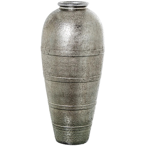 Vase Alexandra House Living Argenté Céramique 33 x 34 x 84 cm