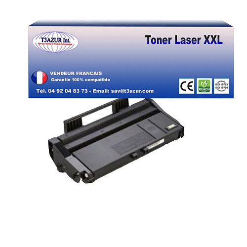 Toner compatible avec Ricoh SP150, SP150SU, SP150SUw, SP150w remplace Ricoh Aficio SP150 (408010/SP 150HE) -1 500 pages - T3AZUR