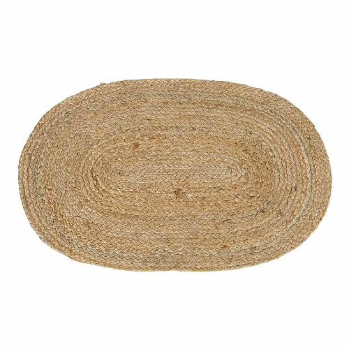 House Nordic Tapis oval en jute naturel 50 x 80 cm