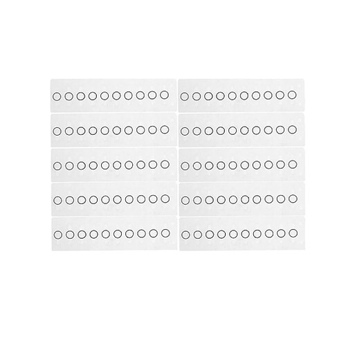 Wewoo Pour iPhone 6s et 6s Plus 100 PCS pièce détachée Adhésif Autocollant Clés Latérales