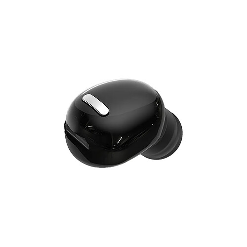 LUUCOZK 1 mini écouteurs intra-auriculaires XT-5 5.0 HiFi pour le sport - Casque sans fil avec micro - Noir