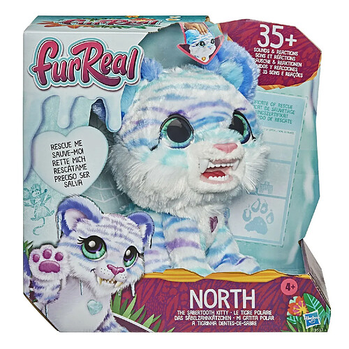 FurReal Friends – Peluche interactive North, le Tigre Polaire