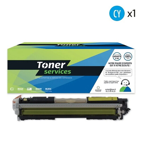 TONER SERVICES Compatible Canon 329 Toner Cyan CE311A (126A)