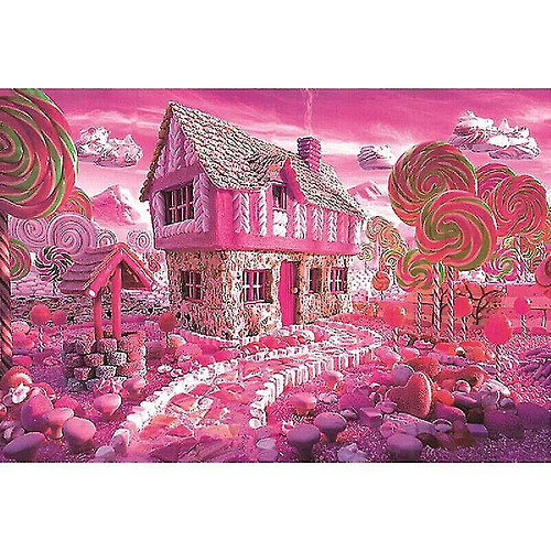 Universal Candy House Puzzle Puzzle Jouets éducatifs pour enfants 1000 pièces Jeux de réflexion Cadeaux