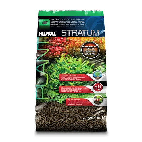 Fluval Substrat StratumFL plantes/crevet.,4kg