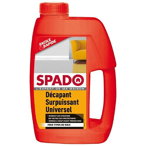 Décapant surpuissant Universel - Dissout les couches de toutes les protections - 1 L - SPADO