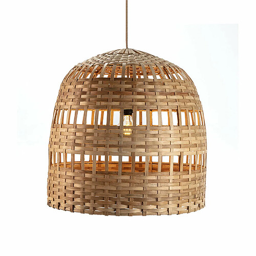 Suspension Thai Natura Naturel osier 60 W 60 x 60 x 60 cm