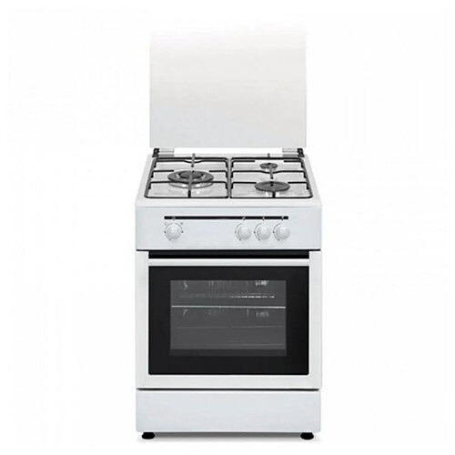 Cuisinière à Gaz Vitrokitchen CB5530BB 50 x 55 x 85 Blanc