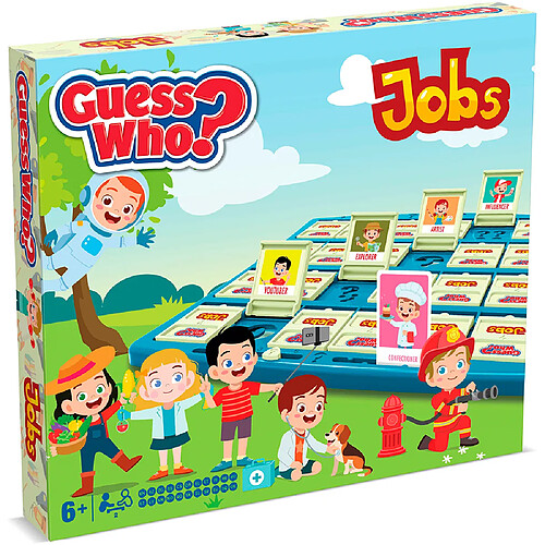 Winning Moves GUESS WHO ? - Jobs Jeu de société (MULTILINGUE)