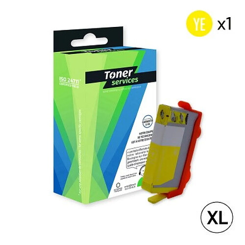 TONER SERVICES Compatible HP 364XL Cartouche Jaune CB325EE (H364YXL)