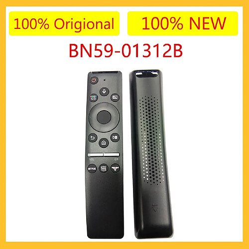 Universal Télécommande d'origine BN59 01312B pour Samsung Bluetooth Voice TV LCD CUA55RU7520JXXZ MU7700 MU8900 Compatible avec BN59 01298 |