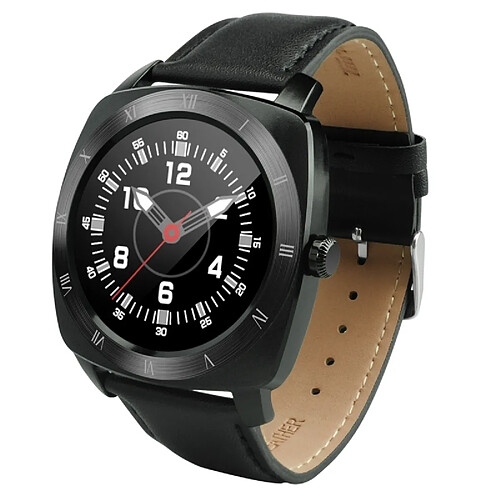 Wewoo Montre connectée Smartwatch de fréquence cardiaque Bluetooth V4.0 DM88 pour téléphone mobile iOS / Androidpodomètre / moniteur de veille / rappel de sédentarité / anti-perte / télécommande de l'appareil photo noir