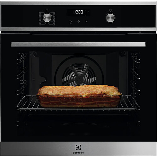 Electrolux Série 600 Four 72L 2950W Grille Encastrable Nettoyage Automatique Programmable Noir