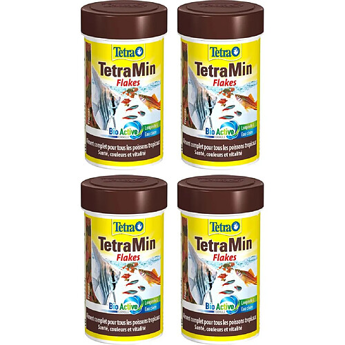 Aliment complet Tetra Tetramin (Lot de 4) 500 ml.