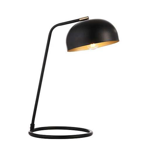 Endon Lampe de table de travail noir mat