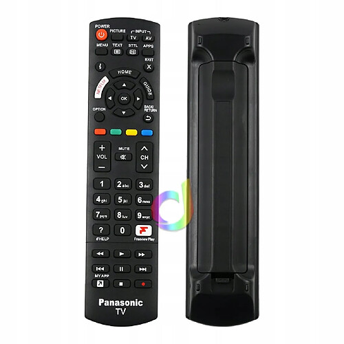 GUPBOO Télécommande Universelle de Rechange pour téléviseur Panasonic N2Qayb001181 N2Qayb001180