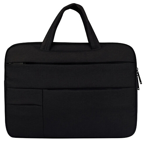 Wewoo Sacoche pour ordinateur portable noir portable, 13,3 pouces et ci-dessous Macbook, Samsung, Lenovo, Sony, DELL Alienware, CHUWI, ASUS, HP Universel poches multiples Oxford chiffon doux poignée sac de tablette