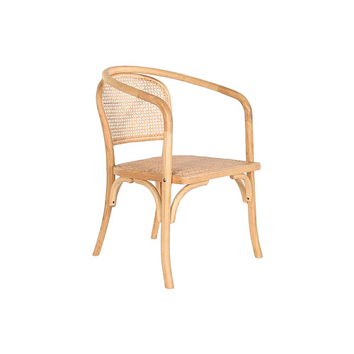 Chaise de Salle à Manger DKD Home Decor Naturel Rotin (53 x 54 x 80 cm)