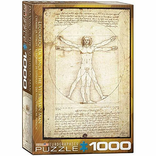 Eurographics Homme de Vitruve par LAonard de Vinci Puzzle 1000 piAces