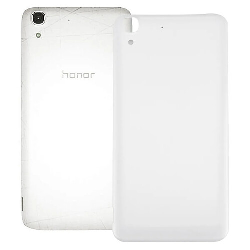 Wewoo Coque arrière blanc pièce détachée pour Huawei Y6 couvercle arrière de la batterie