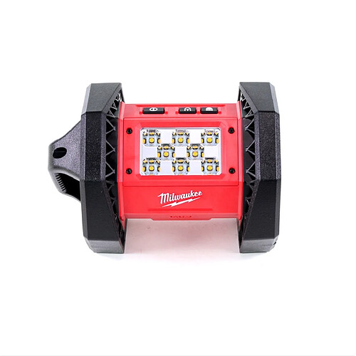 Milwaukee M18 AL-502C Projecteur de chantier LED sans fil - 1100 lumens + 2x Batteries 5,0 Ah + Chargeur