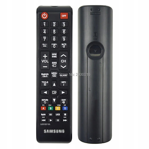 GUPBOO Télécommande Universelle de Rechange pour téléviseur SAMSUNG LH22UDBPLBB/EN LH32MDBPLGC/E