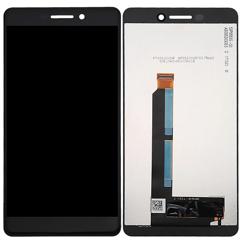 Wewoo Pour Nokia 6 deuxième génération noir écran LCD + tactile Pièce détachée