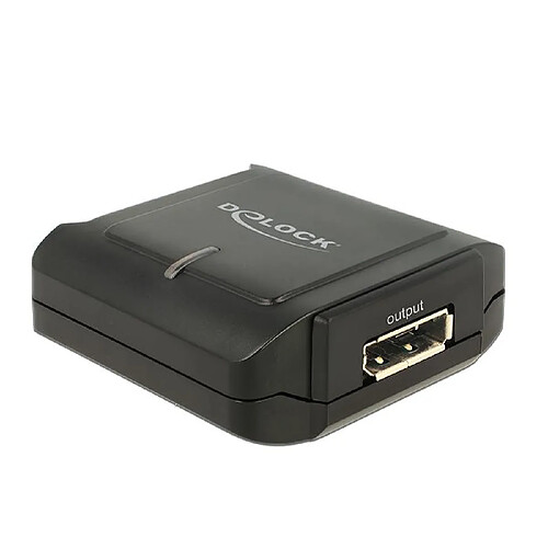 DeLOCK 11464 adaptateur et connecteur de câbles Displayport 20 pin, DC 5V Displayport 20 pin Noir