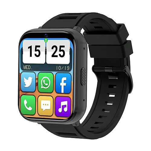 Yonis Montre 4G Smart Android 9.0 Écran 1.99' GPS 2GB+16GB