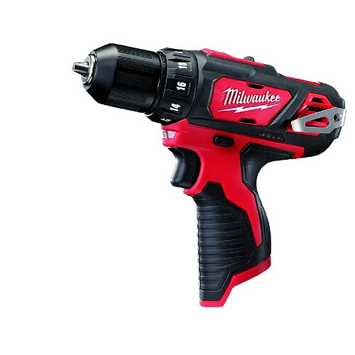 Perceuse visseuse MILWAUKEE M12BDD-0 12V - Sans batterie ni chargeur - 4933441930