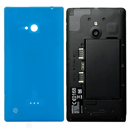 Wewoo Coque arrière bleu pour Nokia Lumia 720 Couverture Arrière pièce détachée