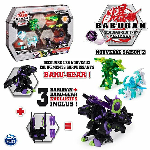 Ludendo Coffret Gear-up pack saison 2 Bakugan