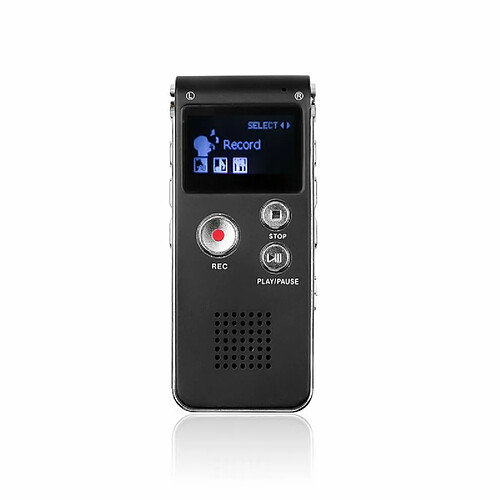 Sk-012 Mini Lecteur De Disque Flash Usb 3 En 1 Enregistreur Vocal Audio Numérique Lecteur De Musique Mp3 Stéréo 3D Noir 32 Go