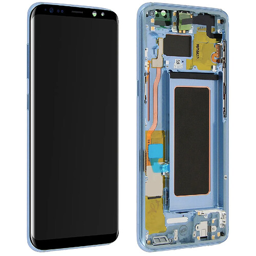 Ecran LCD Galaxy S8 Vitre Tactile Samsung Original Bleu