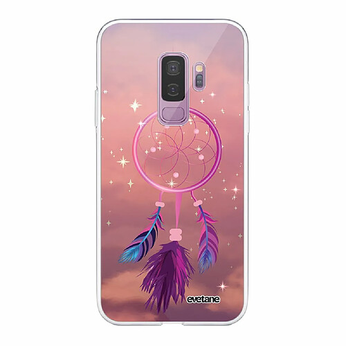 Evetane Coque Samsung Galaxy S9 Plus 360 intégrale avant arrière transparente