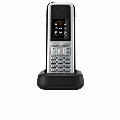 Unify OpenStage M3 handsets – téléphone (téléphone DECT, 500 entrées, identification de l'appelant, noir, argent)