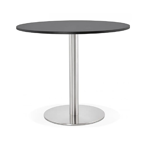 Kokoon Design Table à diner design GODET BLACK 90x90x75 cm