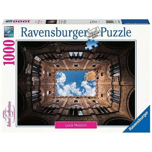 Ravensburger- Collection Talent : Cour de podesté, Palais publicitaire, Sienne, 16780 7, Multicolore