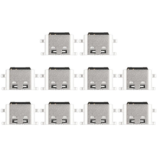 Wewoo Connecteur de port chargement 10 PCS pour Meizu Meilan X