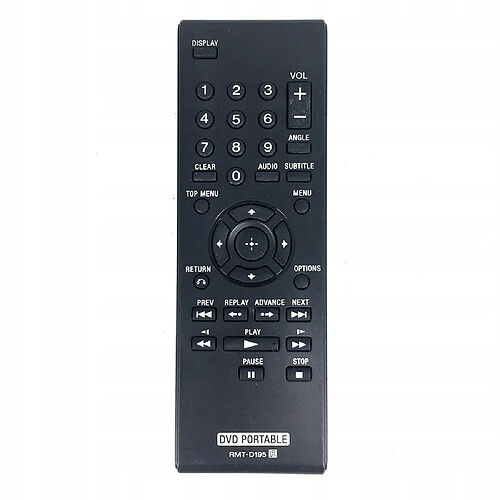 GUPBOO Télécommande Universelle de Rechange Pour Sony DVD portable HBD-TZ130 DAV-TZ130/TZ135/T