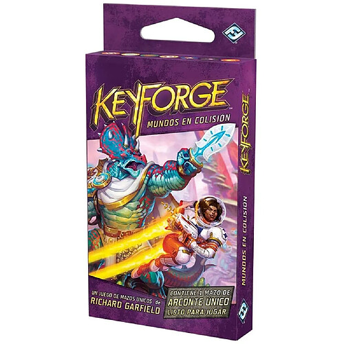 Fantasy Flight Games - Keyforge - Mondes en Collection Mazo de Arconte, Couleur (KF05ES)